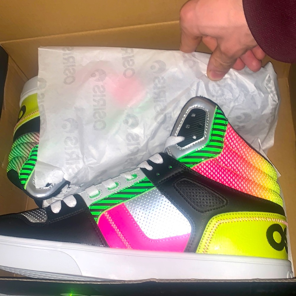 Osiris ‘Laguna’ Clone Men’s Skate Shoe Size 11.5 | Men’s Y2K Emo Shoe